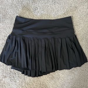 Gold hinge skort